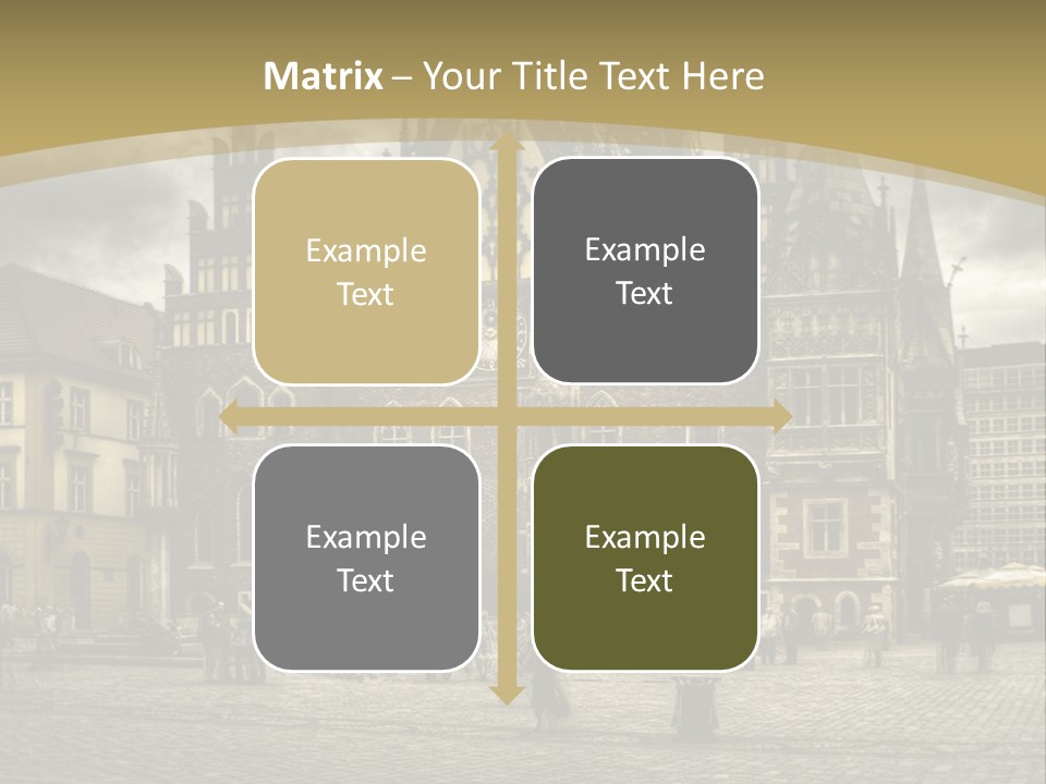 Centrum Holiday Center PowerPoint Template