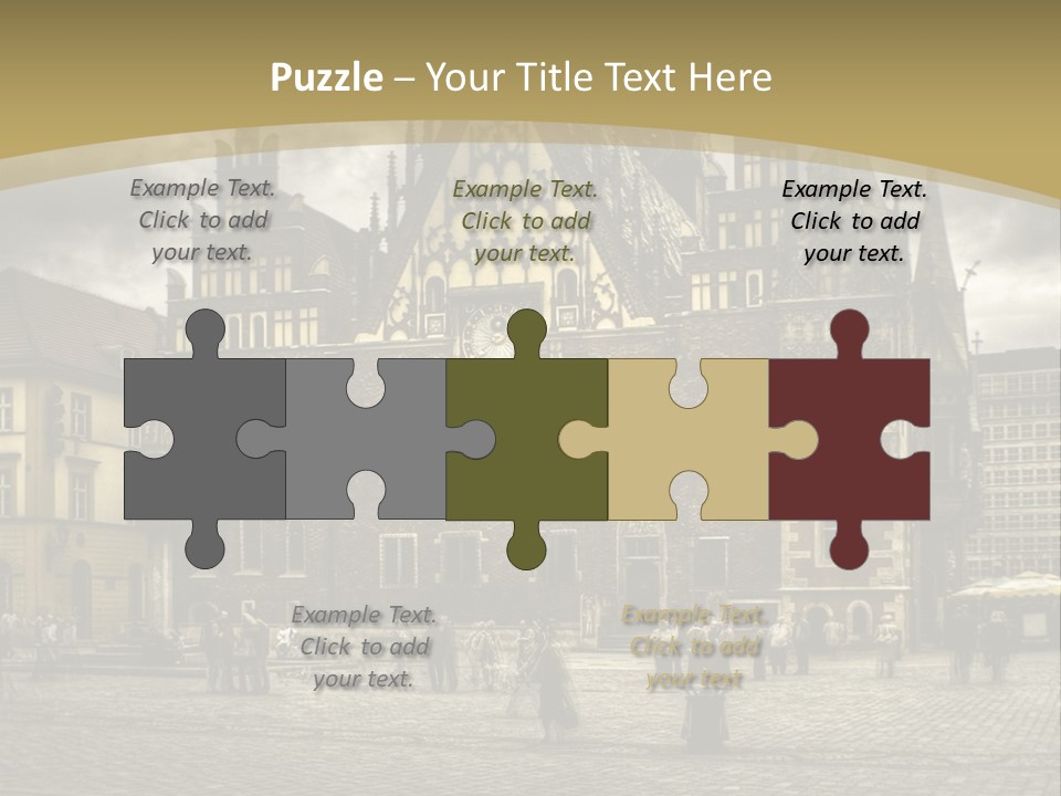 Centrum Holiday Center PowerPoint Template