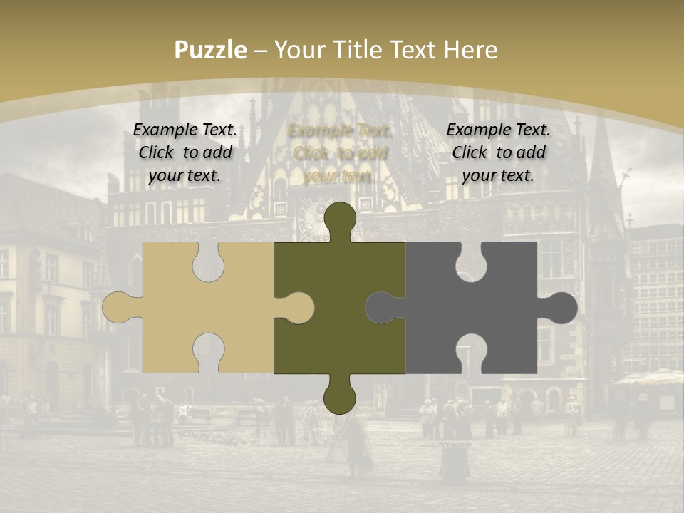 Centrum Holiday Center PowerPoint Template