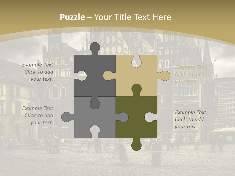 Centrum Holiday Center PowerPoint Template