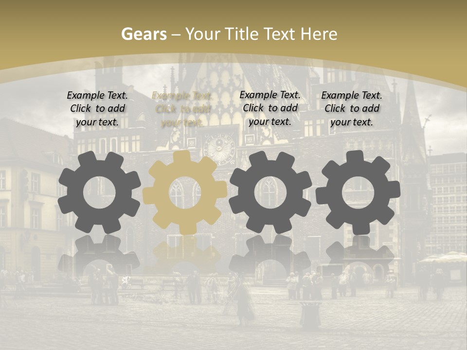 Centrum Holiday Center PowerPoint Template