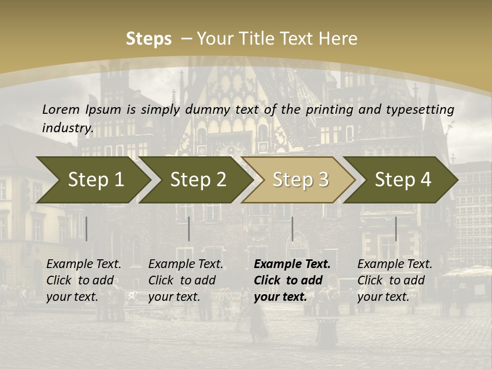 Centrum Holiday Center PowerPoint Template