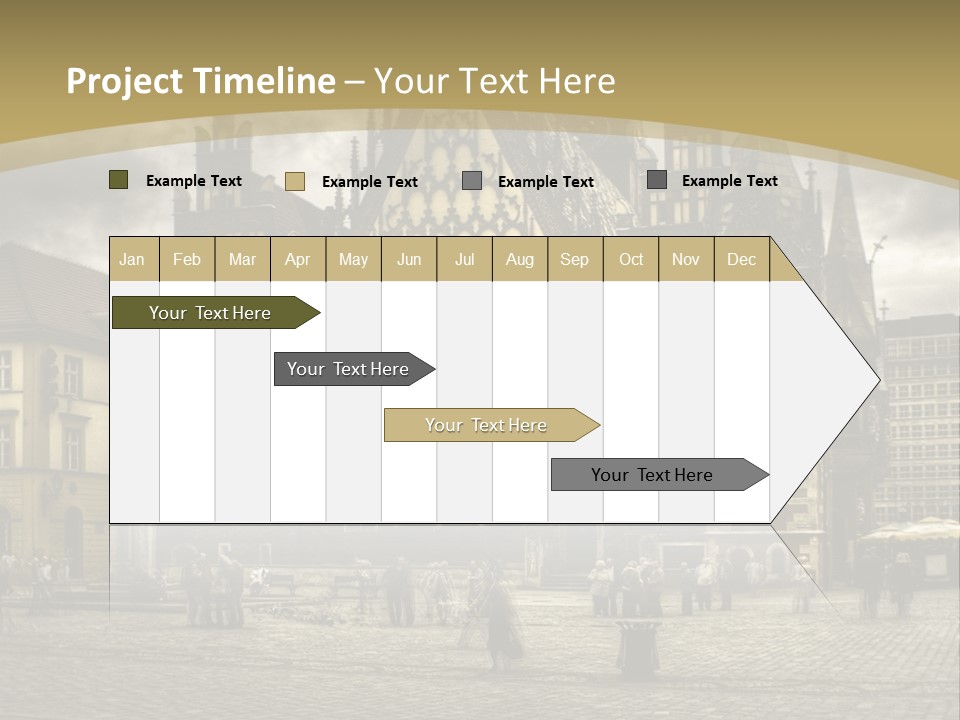 Centrum Holiday Center PowerPoint Template