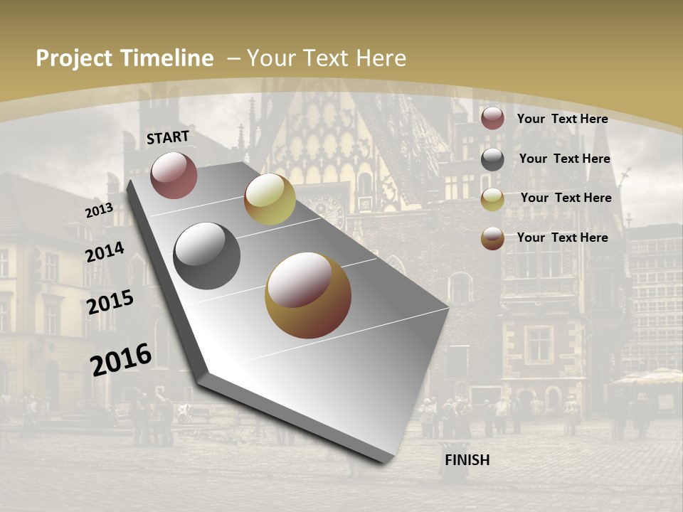 Centrum Holiday Center PowerPoint Template