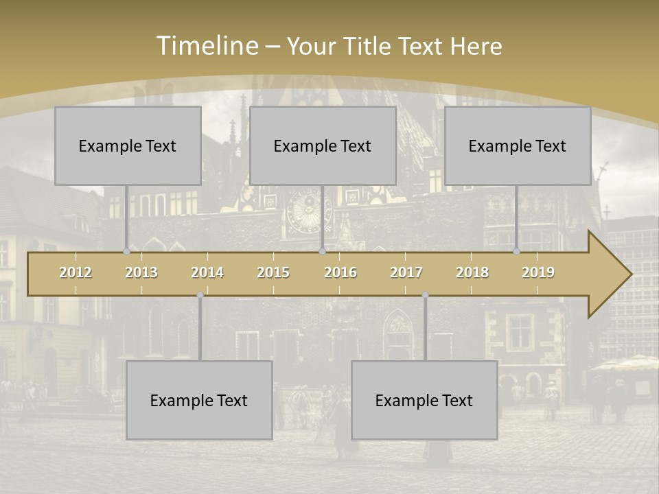 Centrum Holiday Center PowerPoint Template