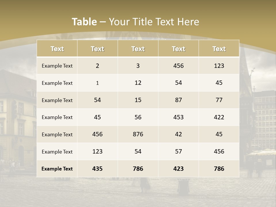 Centrum Holiday Center PowerPoint Template
