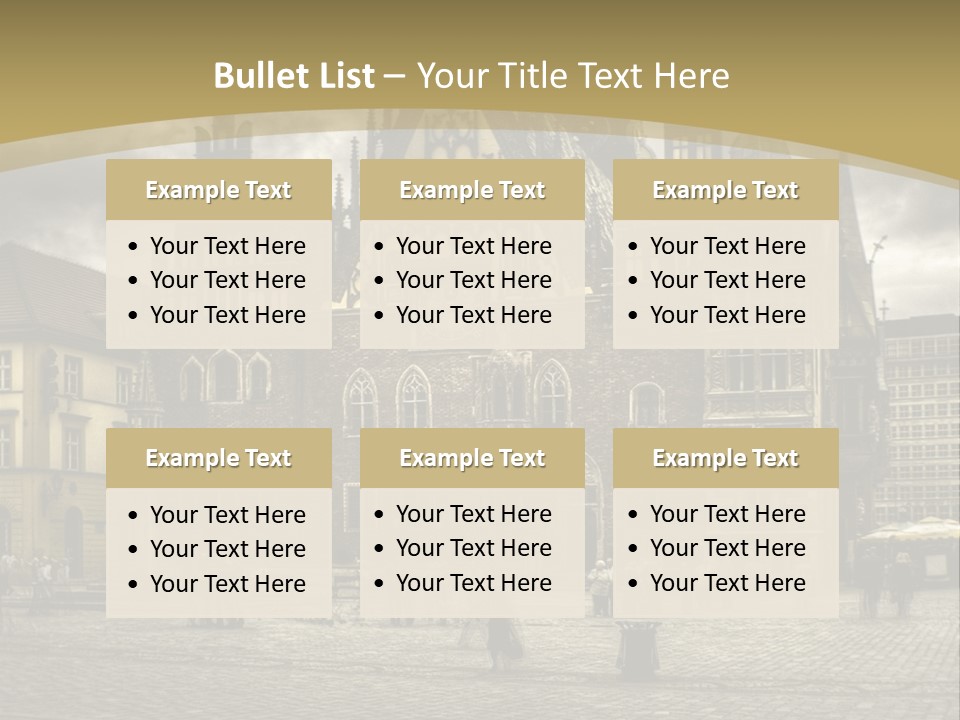 Centrum Holiday Center PowerPoint Template