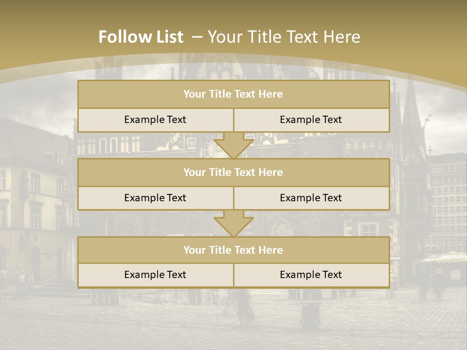 Centrum Holiday Center PowerPoint Template