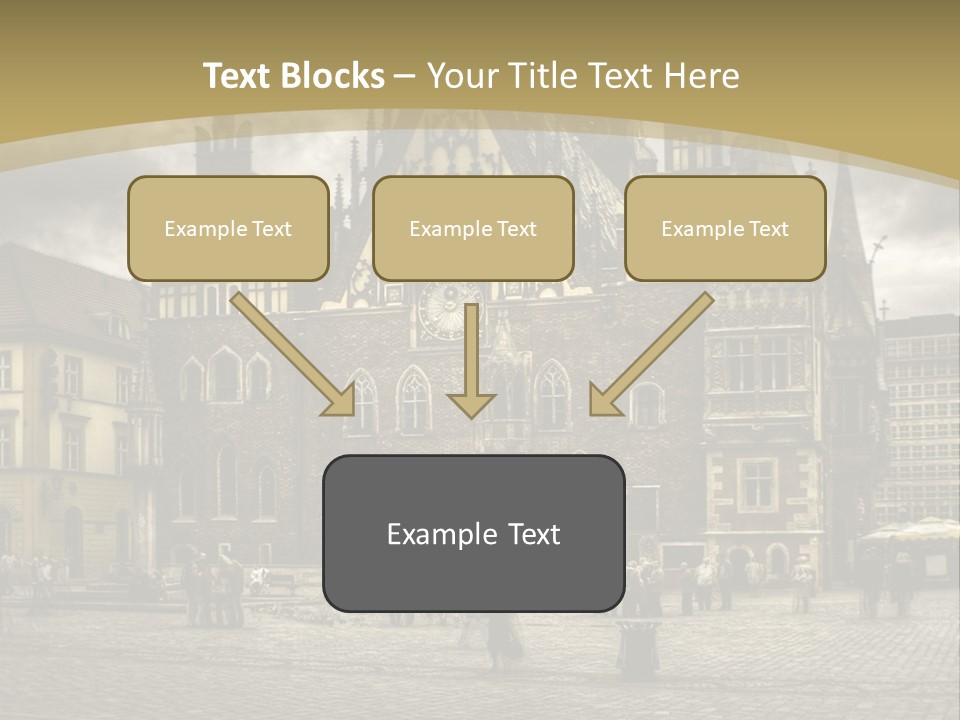 Centrum Holiday Center PowerPoint Template