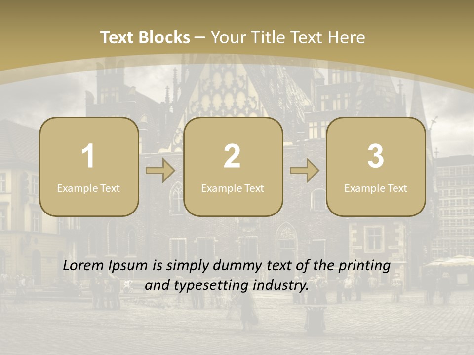 Centrum Holiday Center PowerPoint Template