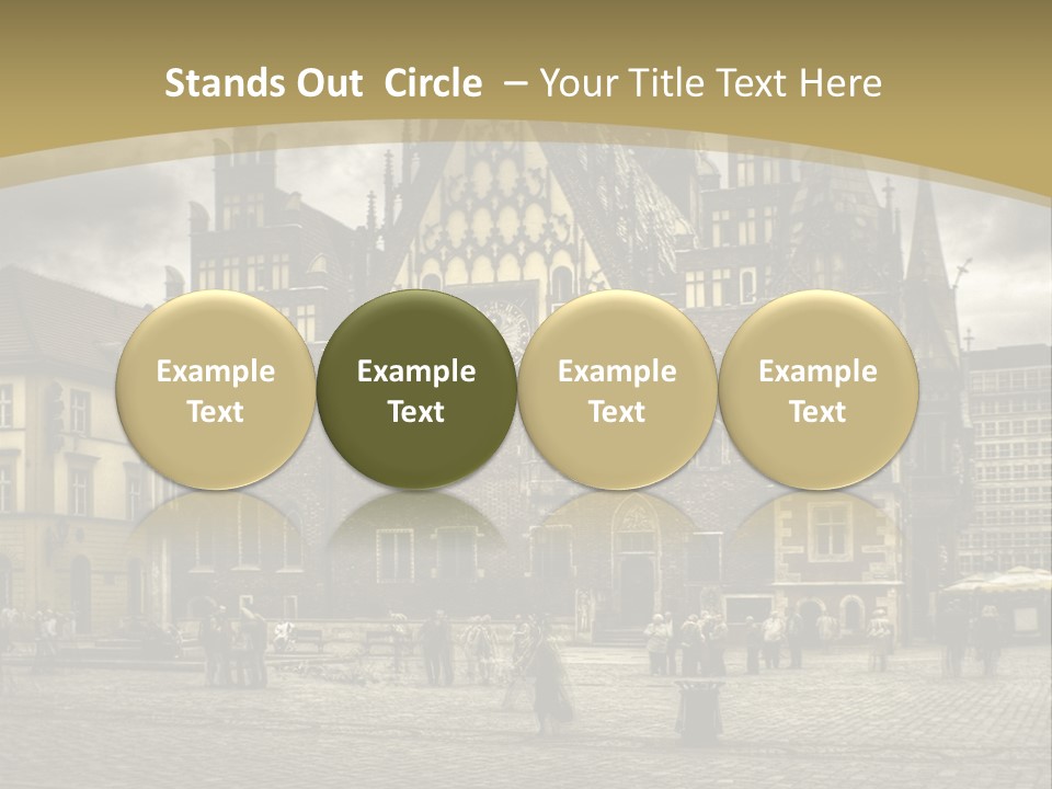 Centrum Holiday Center PowerPoint Template