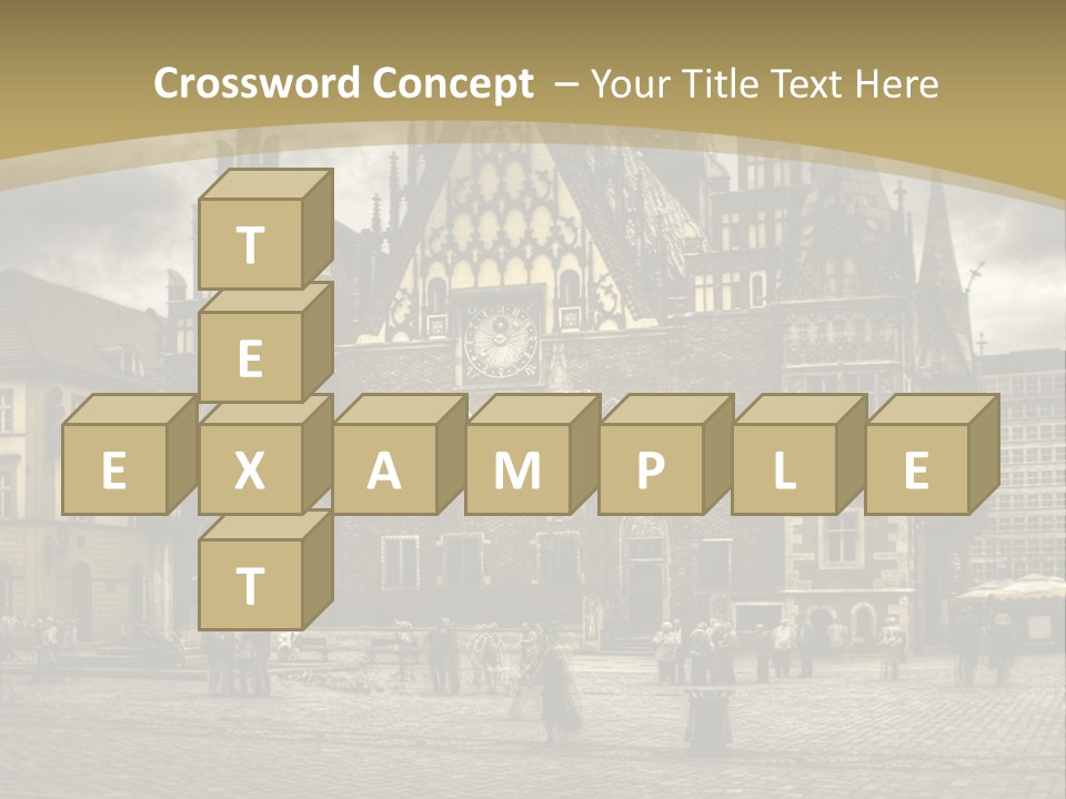Centrum Holiday Center PowerPoint Template