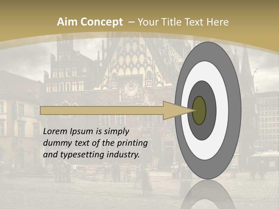 Centrum Holiday Center PowerPoint Template