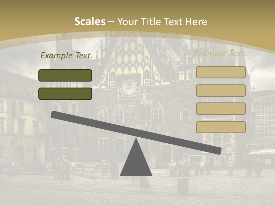 Centrum Holiday Center PowerPoint Template