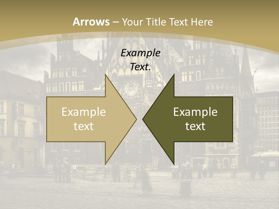 Centrum Holiday Center PowerPoint Template