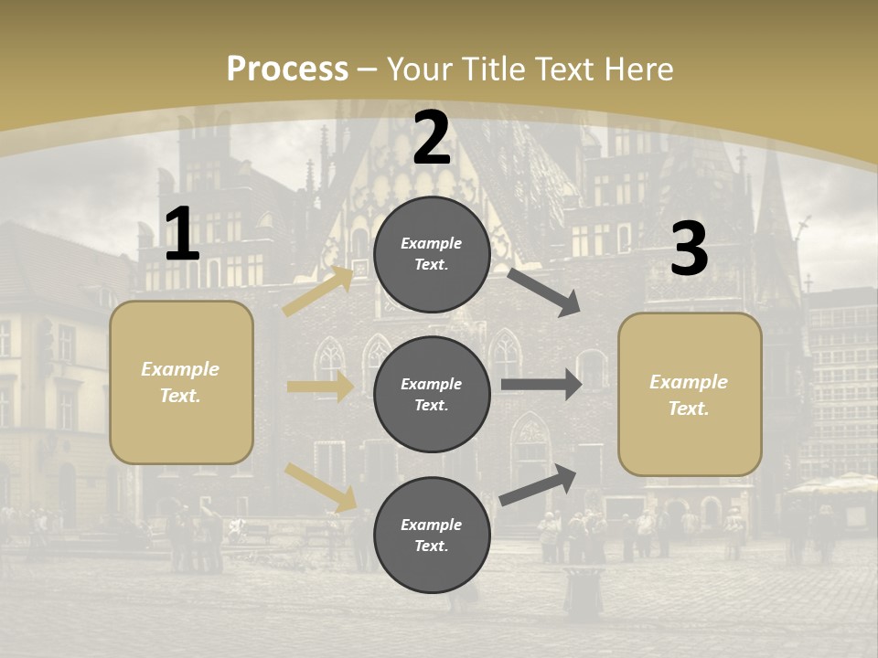 Centrum Holiday Center PowerPoint Template
