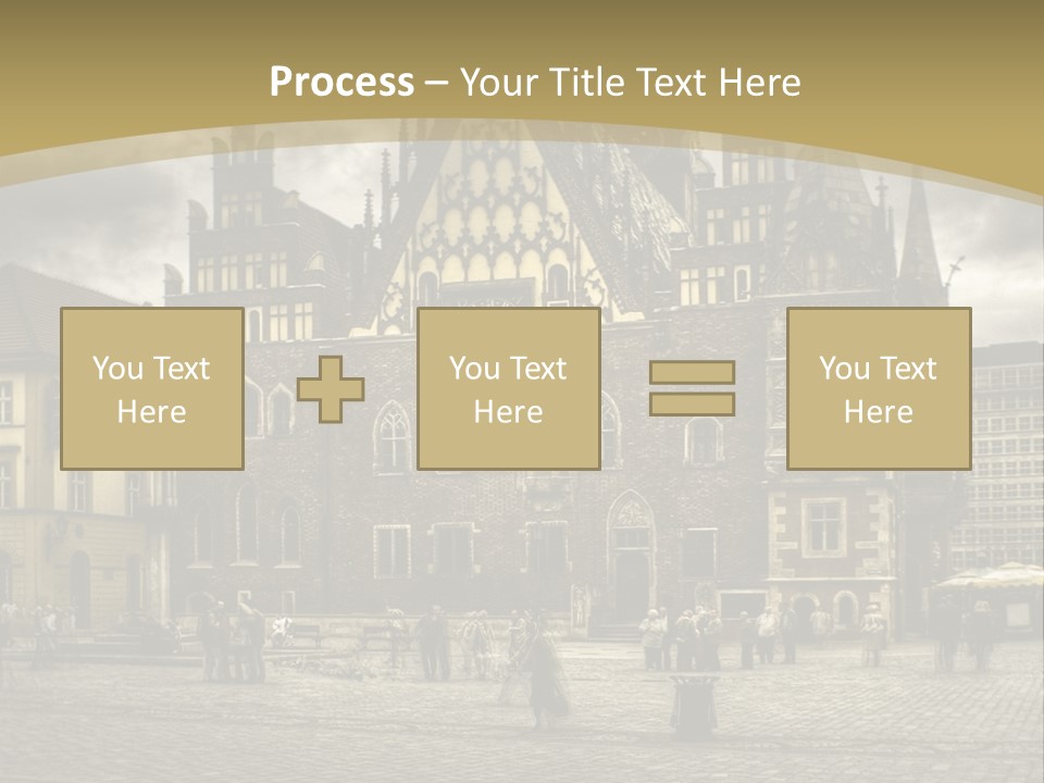 Centrum Holiday Center PowerPoint Template