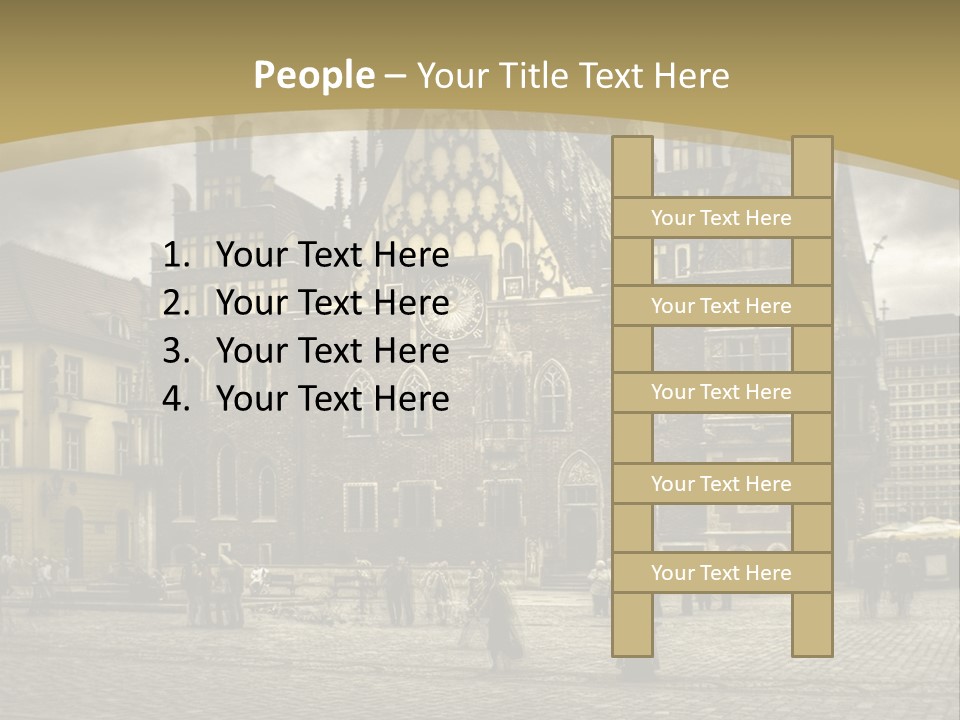 Centrum Holiday Center PowerPoint Template