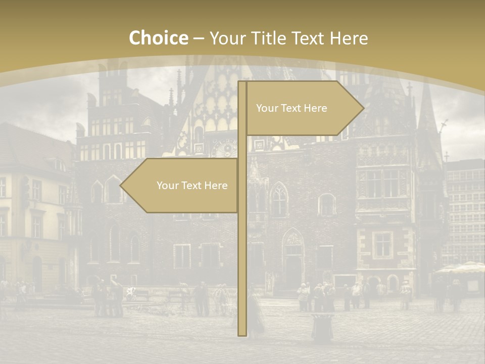 Centrum Holiday Center PowerPoint Template