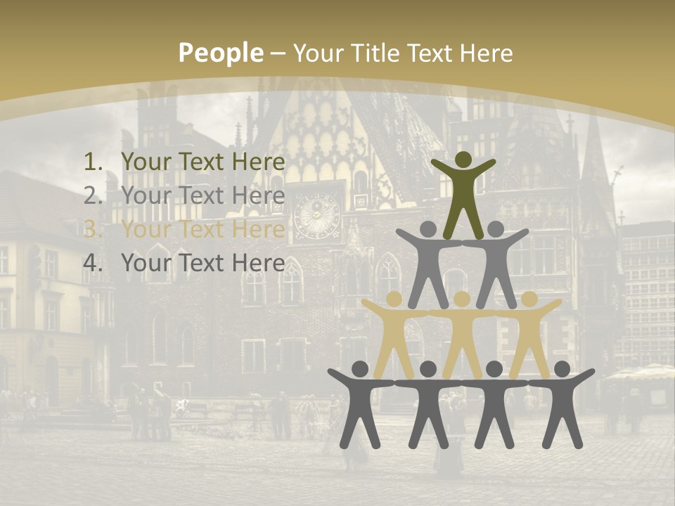 Centrum Holiday Center PowerPoint Template