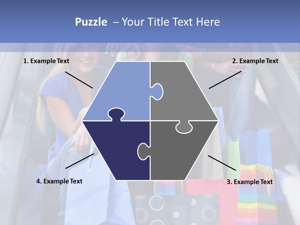 Charming People Smiling PowerPoint Template