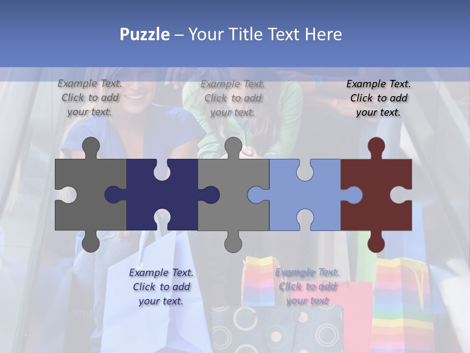 Charming People Smiling PowerPoint Template