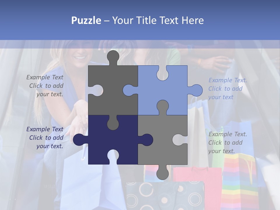 Charming People Smiling PowerPoint Template