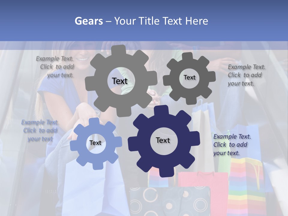 Charming People Smiling PowerPoint Template