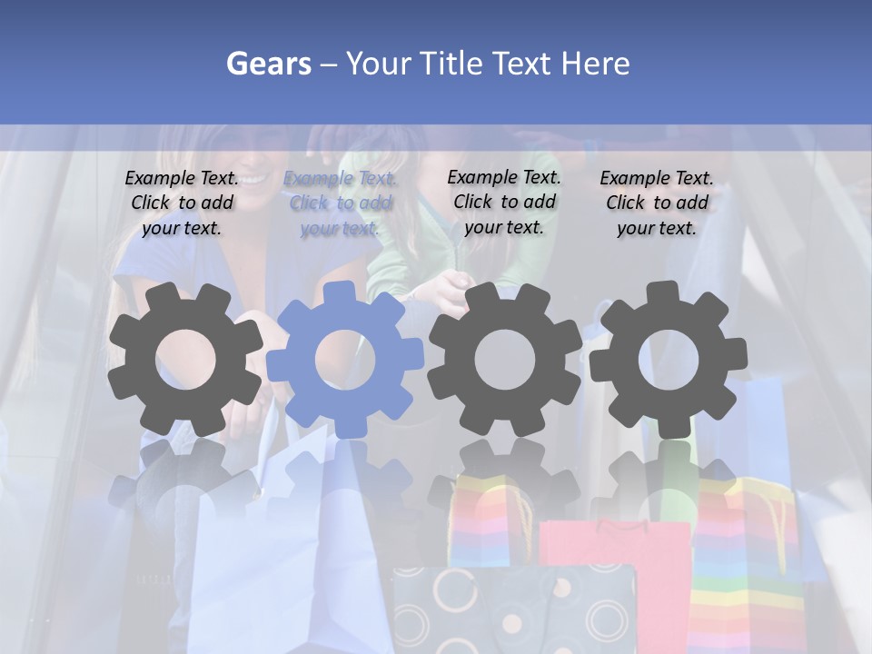 Charming People Smiling PowerPoint Template