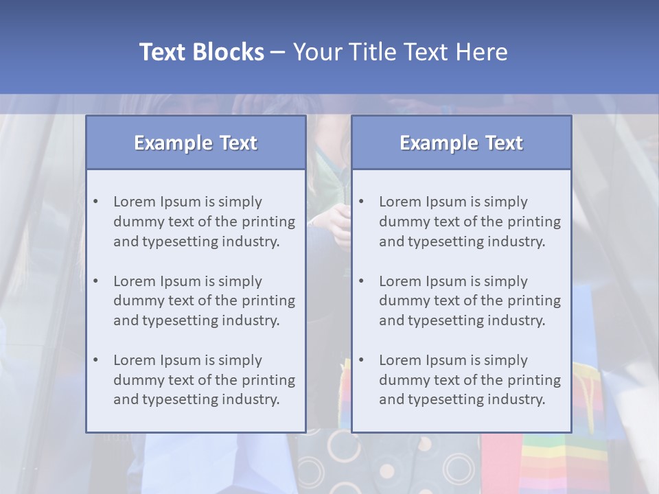 Charming People Smiling PowerPoint Template