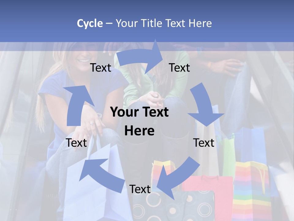 Charming People Smiling PowerPoint Template