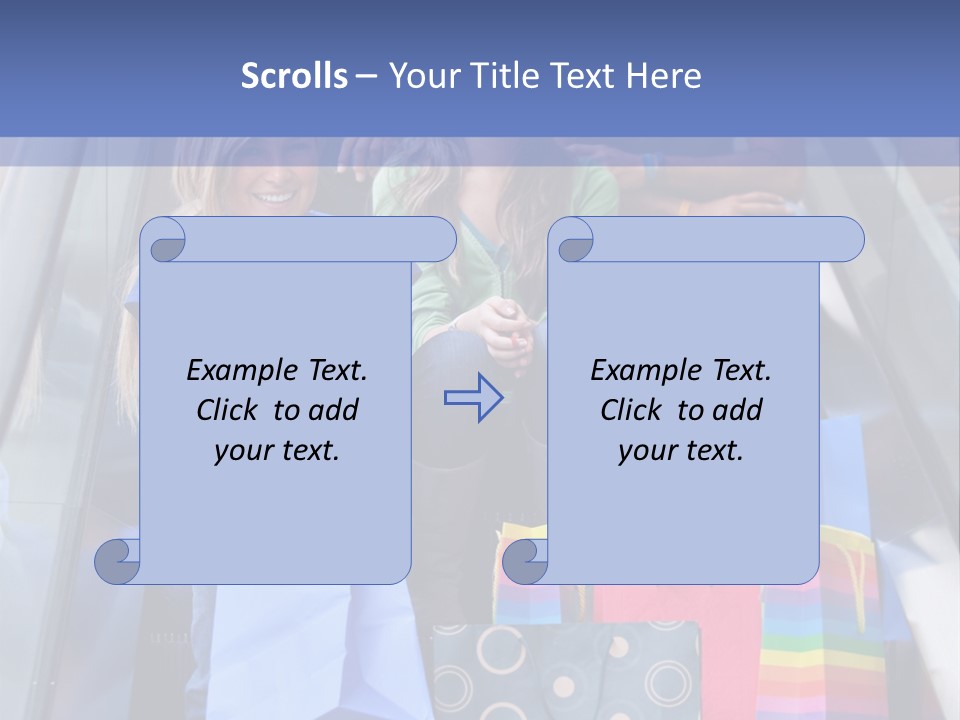Charming People Smiling PowerPoint Template