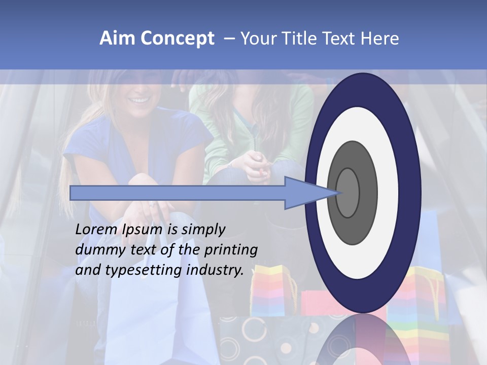 Charming People Smiling PowerPoint Template