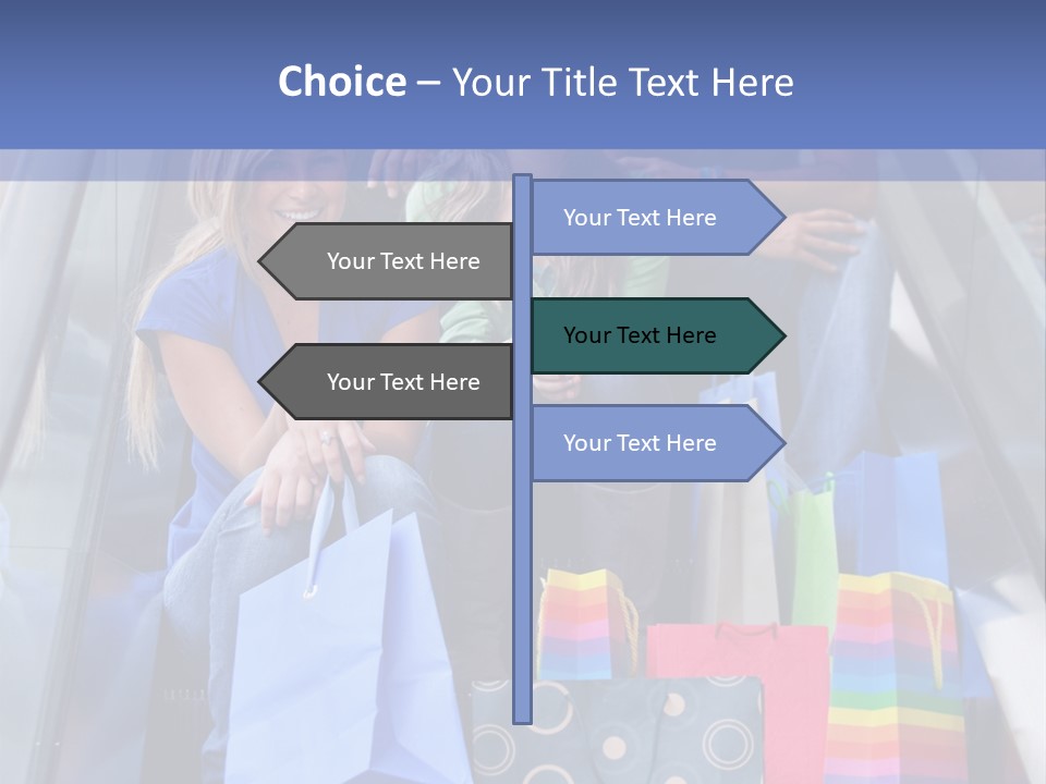 Charming People Smiling PowerPoint Template