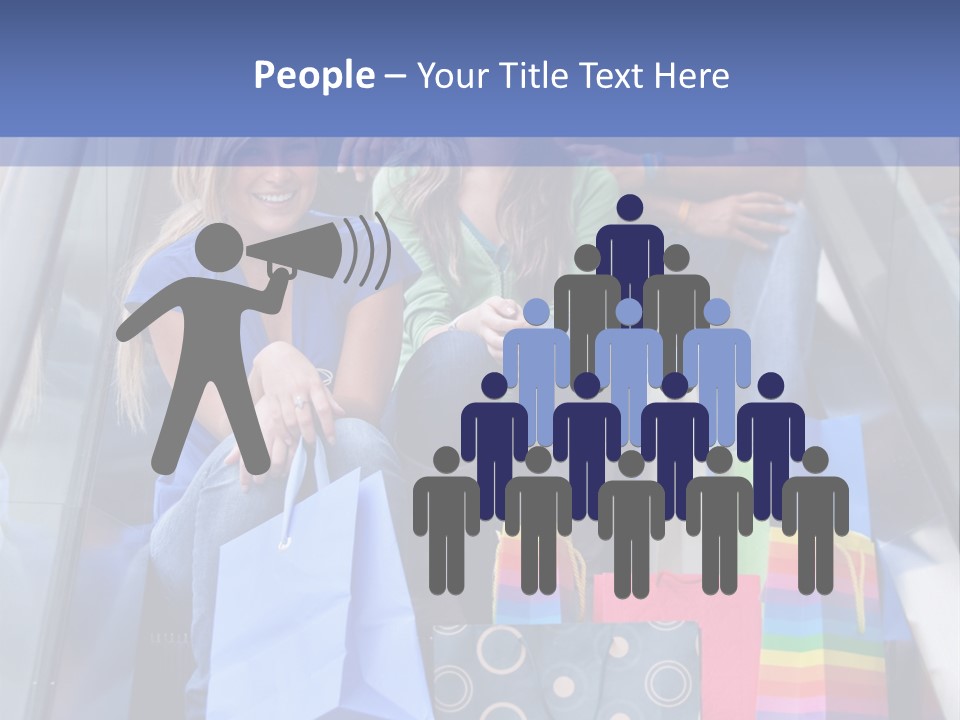 Charming People Smiling PowerPoint Template