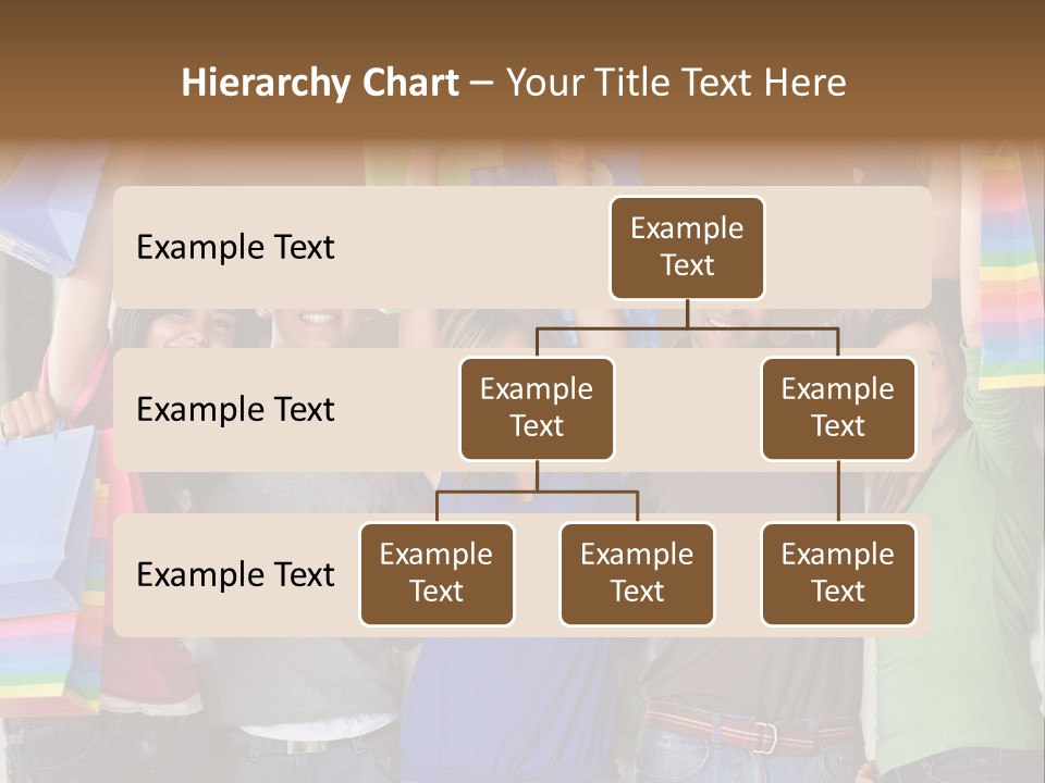 Man Sales Shops PowerPoint Template