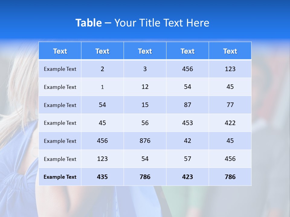 Friends Beautiful Girl PowerPoint Template