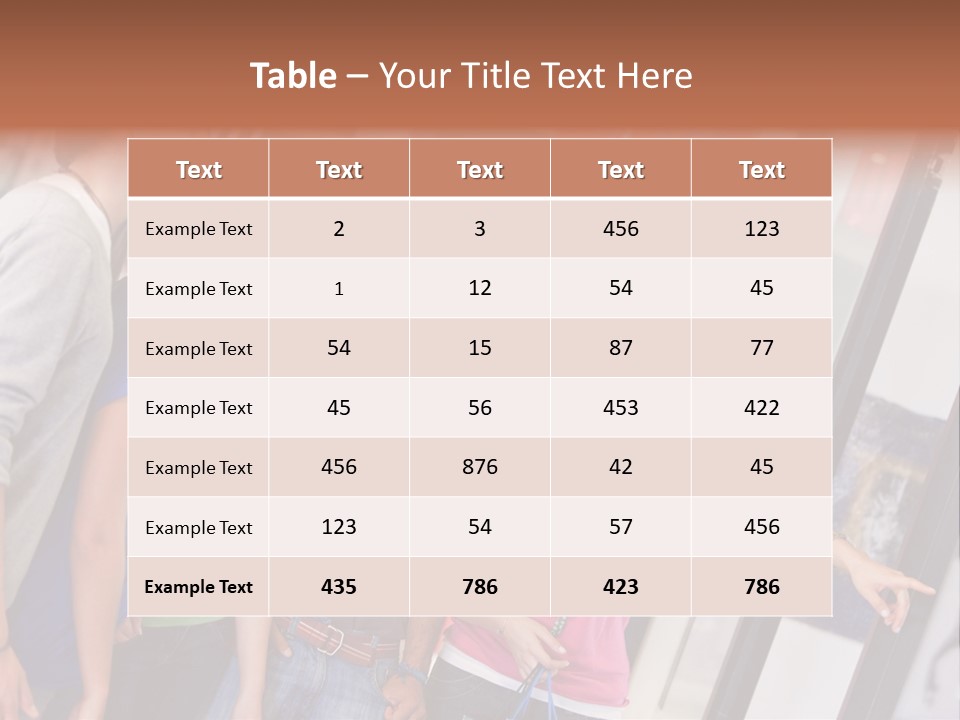 Smile Woman Presents PowerPoint Template