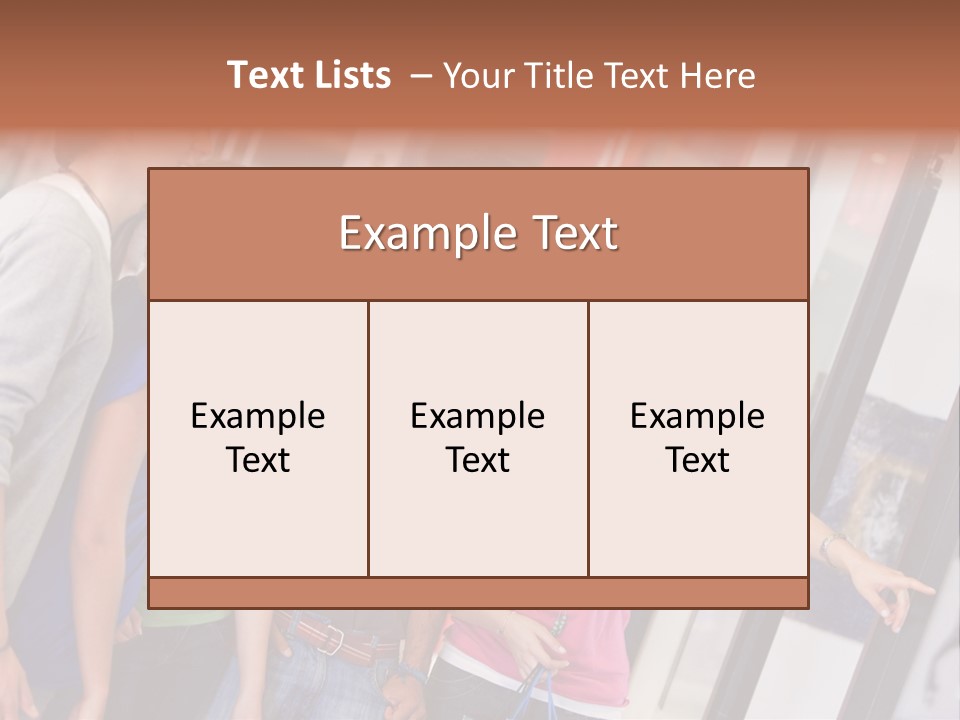 Smile Woman Presents PowerPoint Template