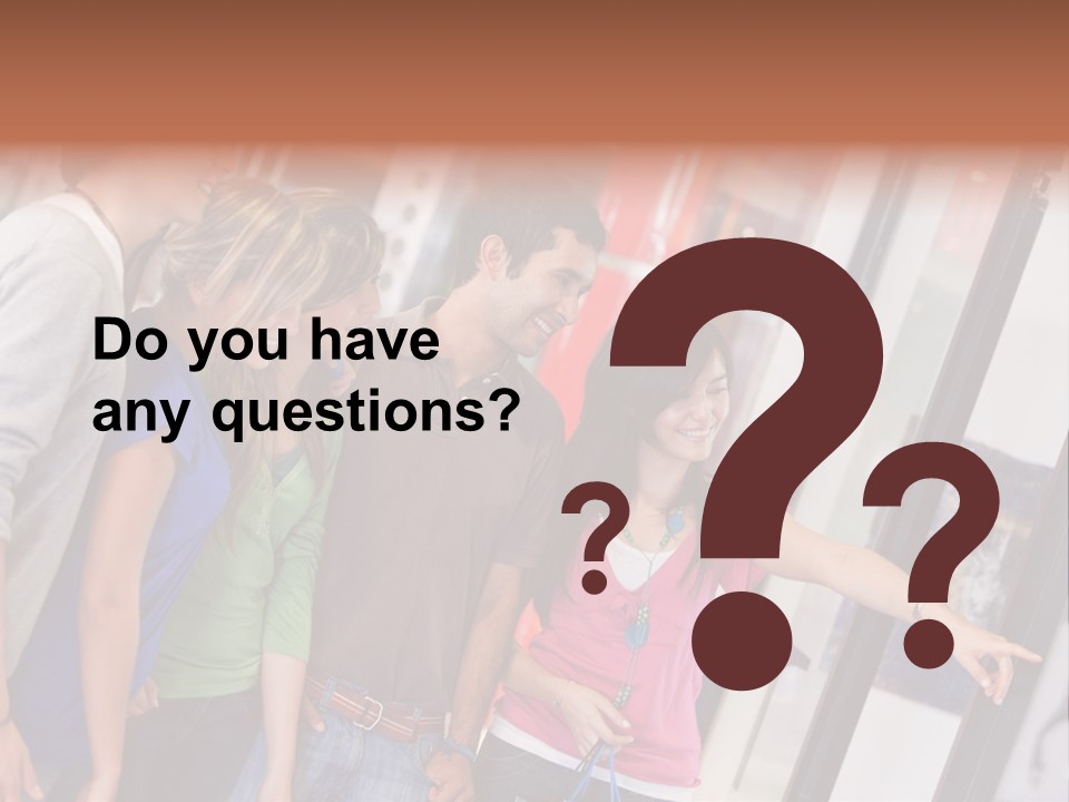 Smile Woman Presents PowerPoint Template