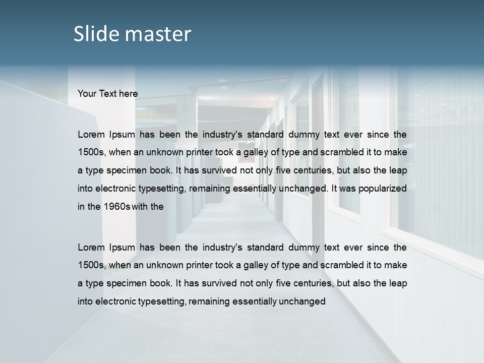 Paper Twenties Sales PowerPoint Template