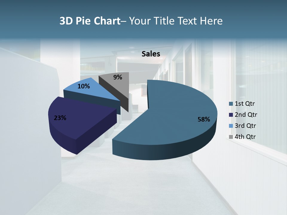 Paper Twenties Sales PowerPoint Template