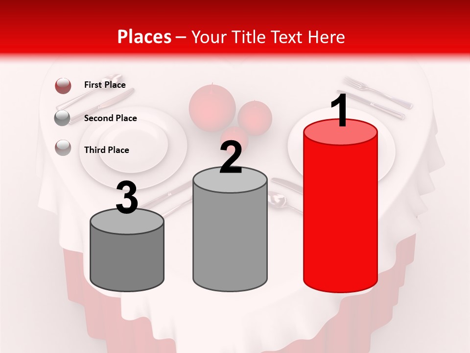 Valentine Cover Meal PowerPoint Template