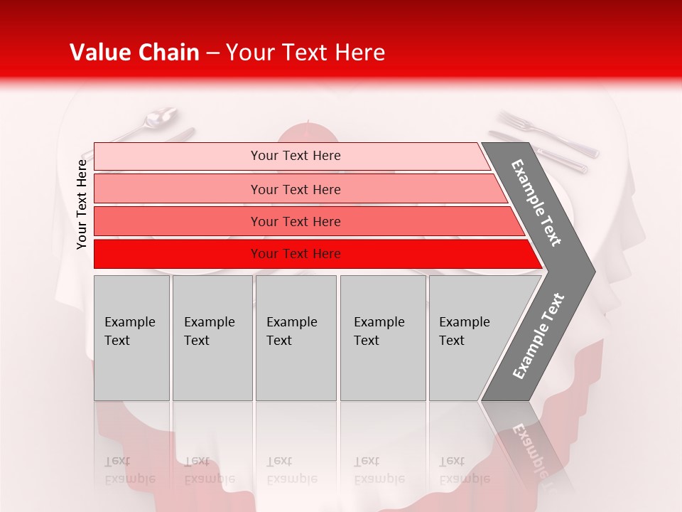 Valentine Cover Meal PowerPoint Template