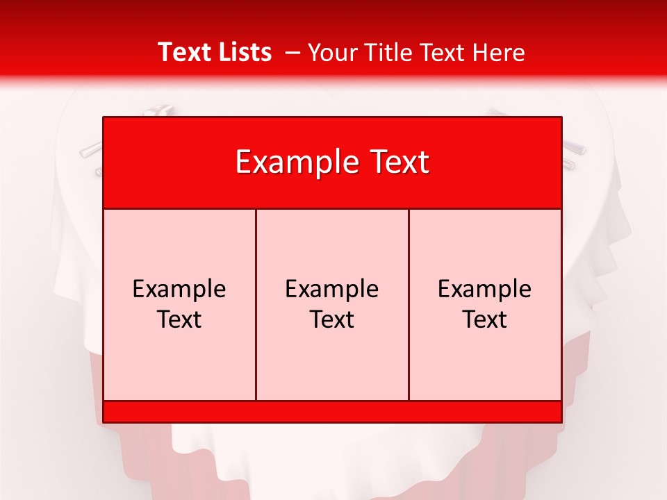 Valentine Cover Meal PowerPoint Template