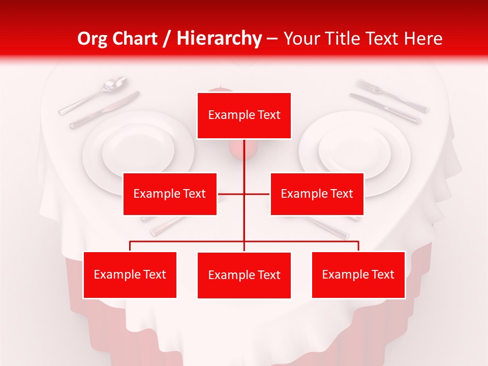 Valentine Cover Meal PowerPoint Template