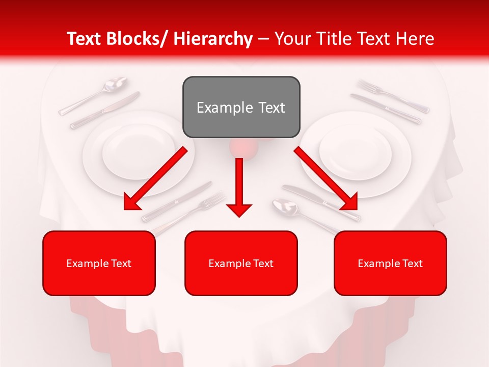 Valentine Cover Meal PowerPoint Template