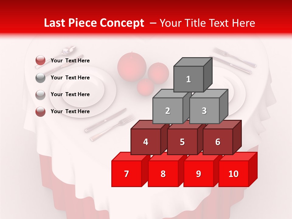 Valentine Cover Meal PowerPoint Template