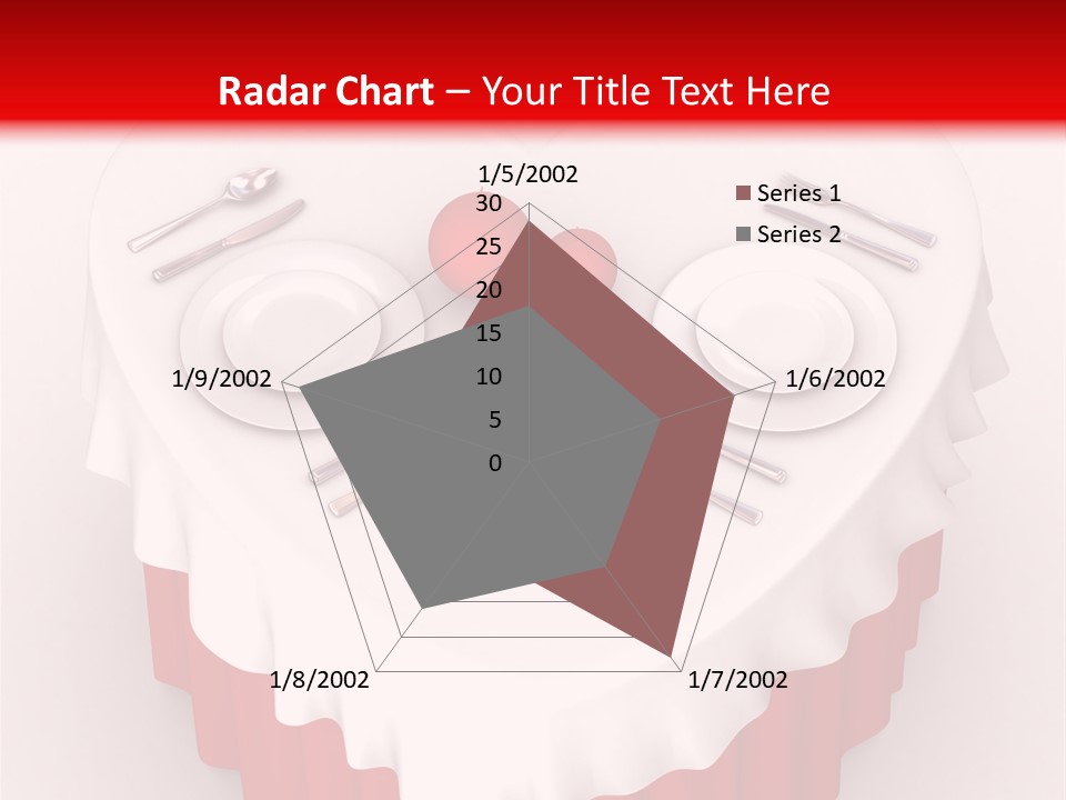 Valentine Cover Meal PowerPoint Template