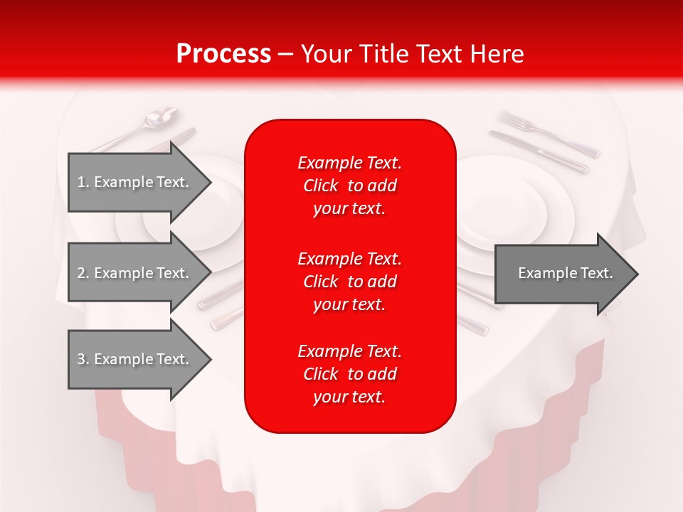 Valentine Cover Meal PowerPoint Template